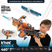 K'Nex Cyber-X C10 Crossover Legacy Assembly Instructions Manual