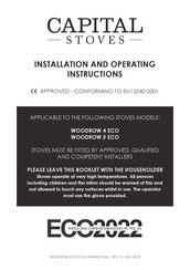 Capital WOODROW 4 ECO Installation And Operating Instructions Manual