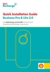 Shell Recharge Business Pro 3.0 Quick Installation Manual