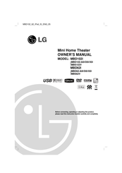 LG MBD102-X01 Owner's Manual