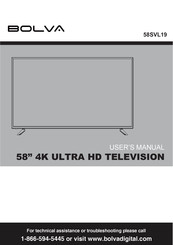 Bolva 58SVL19 User Manual