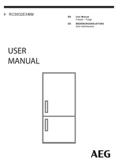 AEG RCS632EXMM User Manual