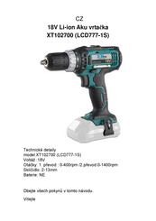 XTline XT102700 Instructions Manual