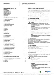 ebm-papst K3G310-AI39-71 Operating Instructions Manual
