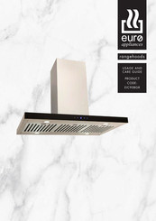 Euro Appliances EIC90BGR Usage And Care Manual