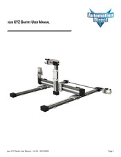 Automation Direct igus XYZ Gantry User Manual