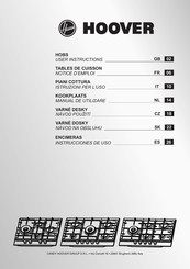 Hoover HHG6D5WC5X User Instructions