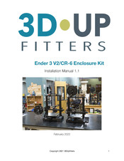 3DUpFitters Ender 3 V2/CR-6 Enclosure Kit Installation Manual