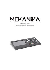 MEKANIKA CNC EVO Quick Start Manual