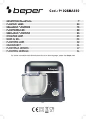Beper P102SBA550 Manual