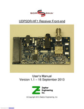 Zephyr SDRstick HF1 SDR User Manual
