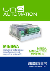 Master UNA AUTOMATION MINIEVAPOWER Installation Manual