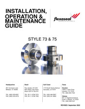 Flexaseal 73 Installation, Operation, Maintenance Manual