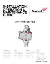Flexaseal VANTAGE Series Installation, Operation, Maintenance Manual