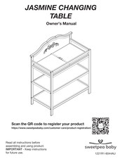 Sweetpea Baby JASMINE CHANGING TABLE Owner's Manual