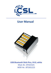CSL BTS43325 User Manual