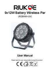 RIUKOE RGBWA+UV User Manual