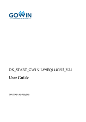 GOWIN DK START GW1N-LV9EQ144C6I5 V2.1 User Manual