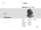 Bosch UniversalFan 18V-1000 Original Instructions Manual