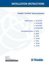 Tribe EZ-Pilot Farmall 85C Installation Instructions Manual