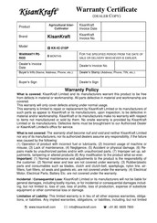 KISANKRAFT KK-IC-210P User Manual
