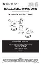 Glacier bay 67277W-8004 Installation And Care Manual