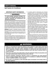 Nortek CSA6BF User Manual