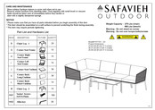 Safavieh Outdoor PAT7521 Manual