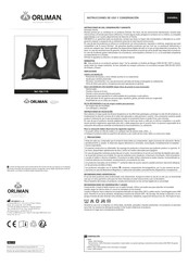 Orliman sitlive OSL1110 Use And Maintenance Instructions