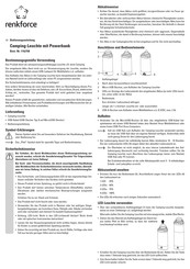 Renkforce 1152758 Operating Instructions Manual