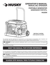 Husky HU2250 Operator's Manual