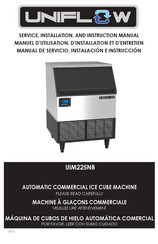 UniFlow Maxx Ice UIM225NB Service, Installation, And Instruction Manual
