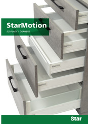 Star StarMotion INNER DRAWER WITH GLASS OR ALLUMINIUM SIDE PANELS Manual