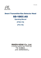 Riken Keiki PT2E-178 Operating Manual