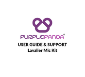 PURPLE PANDA Lavalier Mic Kit Manual