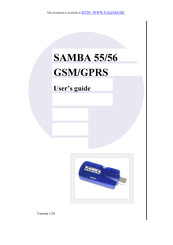 FALCOM SAMBA 56 User Manual