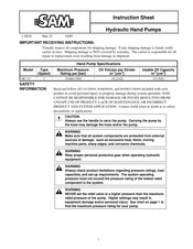 Sam HC-15 Instruction Sheet
