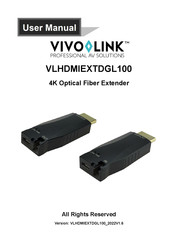 VivoLink VLHDMIEXTDGL100 User Manual