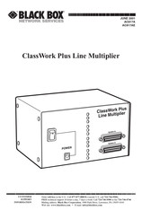 Black Box ClassWork Plus Manual