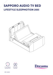 DREAMS SAPPORO LIFESTYLE SLEEPMOTION 200i Assembly Instructions Manual