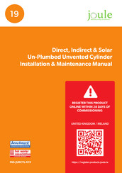 joule TRSMVD-0090SFC Installation & Maintenance Manual