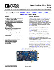 Analog Devices AD9520-4 User Manual