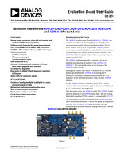 Analog Devices AD9520-1 User Manual
