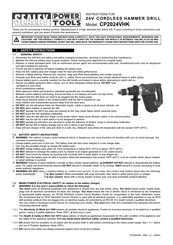 Sealey CP2024VHK Instructions