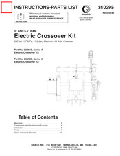 Graco C59520 Instructions-Parts List Manual