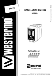 Westermo FD-40 Installation Manual