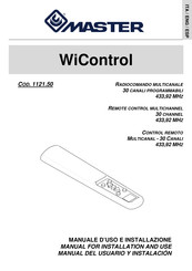 Master WiControl Manual For Installation And Use