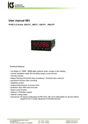 ICS IM3 User Manual