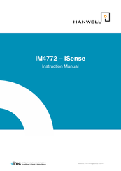 Hanwell IM4772 iSense Instruction Manual