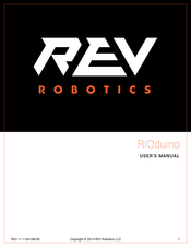 REV Robotics RIOduino User Manual